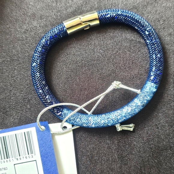 Brand new Swarovski blue gradient Stardust bracelet with tags Christmas gift - Picture 5 of 8